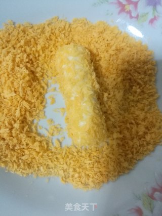 黄金山药条的做法步骤：6