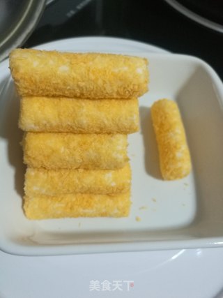 黄金山药条的做法步骤：7