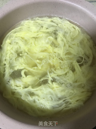 葛根粉鸡蛋花糖水的做法步骤：13