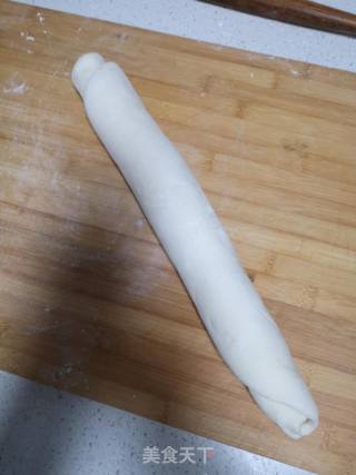 南瓜????面花卷的做法步骤：4
