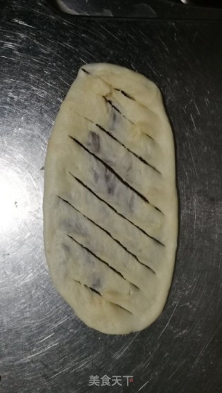 豆沙面包圈的做法步骤：14