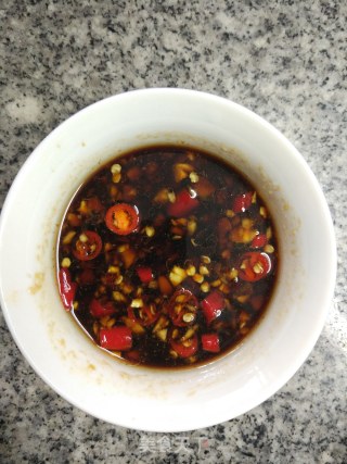 多汁拌红薯叶的做法步骤：2
