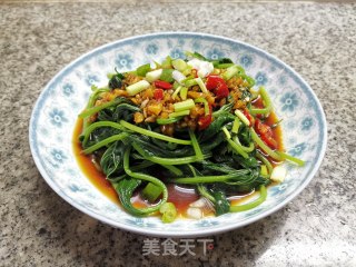 多汁拌红薯叶的做法步骤：9