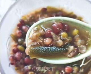 红豆绿豆海带汤的做法步骤：7