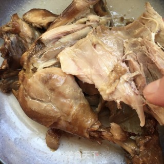 卤鸡腿拌香椿的做法步骤：7