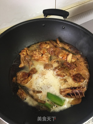 啤酒年糕鸡的做法步骤：8
