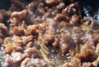 豆角炒肉的做法步骤：4
