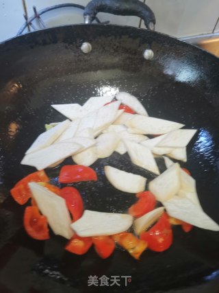杏鲍菇鸡胸肉炒西兰花的做法步骤：5