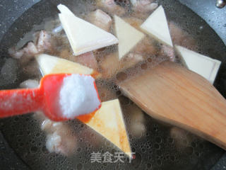 豆腐干烧蹄髈肉的做法步骤：11