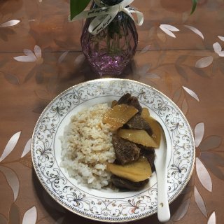 白萝卜烧牛腩的做法步骤：11