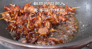 煲剧最佳伴侣【牙签牛肉】的做法步骤：4