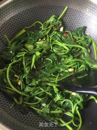蒜末空心菜的做法步骤：4