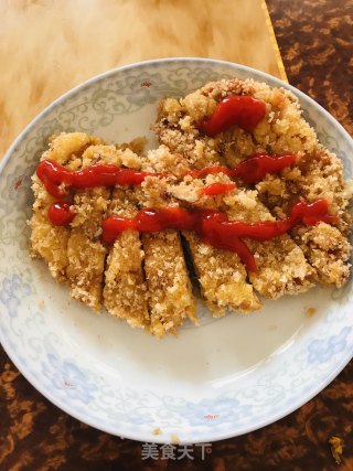 香炸鸡排的做法步骤：8