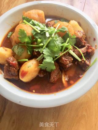 牛腩烧土豆的做法步骤：11