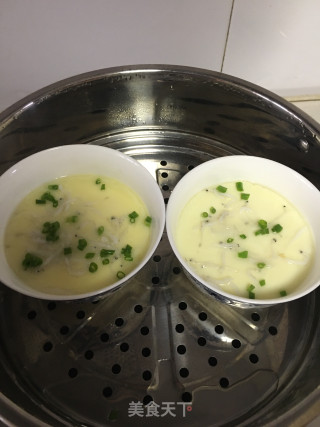 银鱼蒸蛋的做法步骤：5