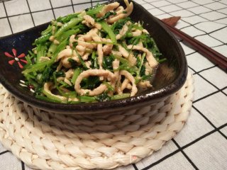香菜鸡丝的做法步骤：6