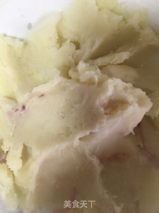 山药紫薯糕的做法步骤：4
