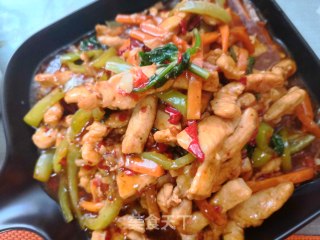酸辣鸡丝的做法步骤：8