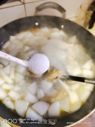萝卜炖麻鸡的做法步骤：5