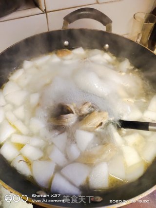 萝卜炖麻鸡的做法步骤：6