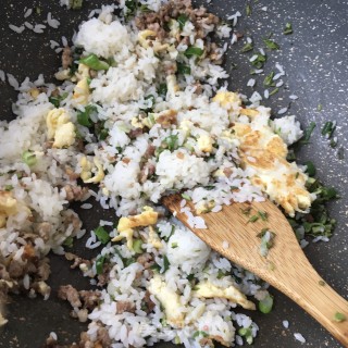 香椿炒饭的做法步骤：15