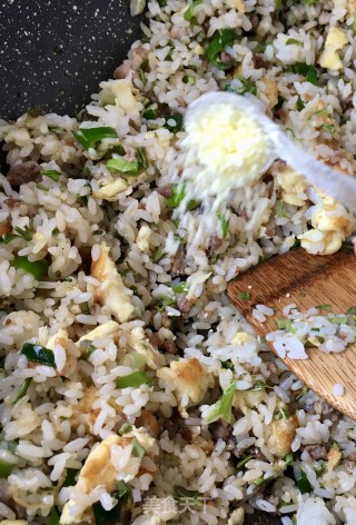 香椿炒饭的做法步骤：17