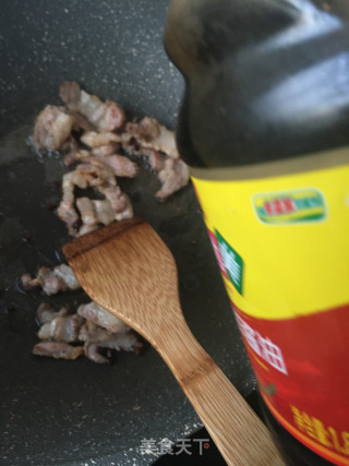 肉片炒莴笋片的做法步骤：7