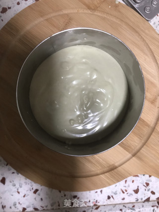 酸奶抹茶慕斯的做法步骤：11