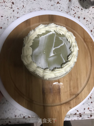 酸奶抹茶慕斯的做法步骤：19