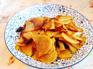 炝炒土豆片的做法步骤：7