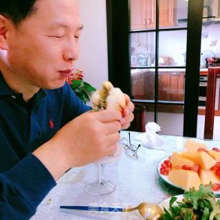 槐花蛋豇豆肉汉堡包????的做法步骤：24