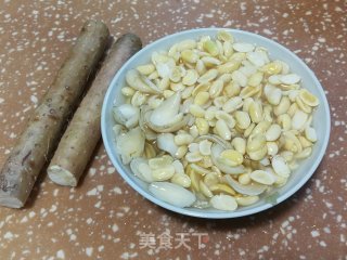 山药百合豆浆的做法步骤：1