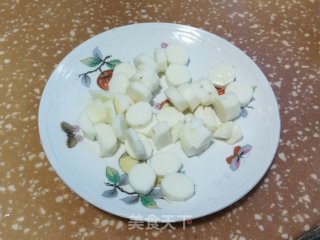山药百合豆浆的做法步骤：2