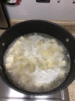麻婆豆腐的做法步骤：2
