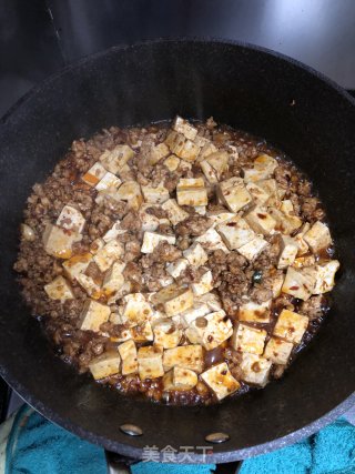 麻婆豆腐的做法步骤：5