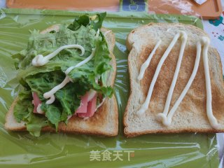 低脂三明治的做法步骤：7