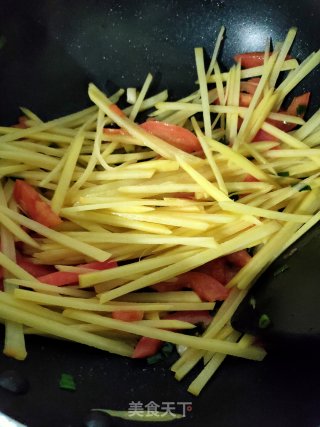 番茄土豆的做法步骤：3