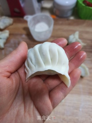 西葫芦蒸饺的做法步骤：11