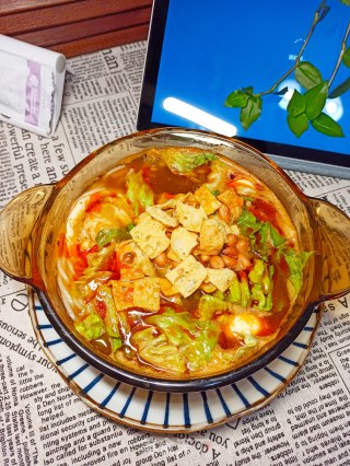 煮速食螺蛳粉的做法步骤：18
