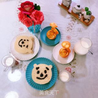 小熊????吐司三明治的做法步骤：11