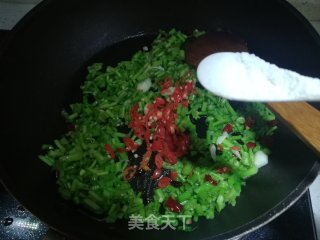 香辣冬苋菜梗的做法步骤：5