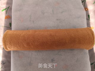 可可蛋糕卷的做法步骤：16