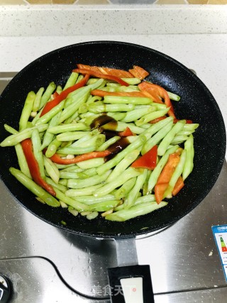 清炒豇豆的做法步骤：7