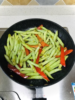 清炒豇豆的做法步骤：8