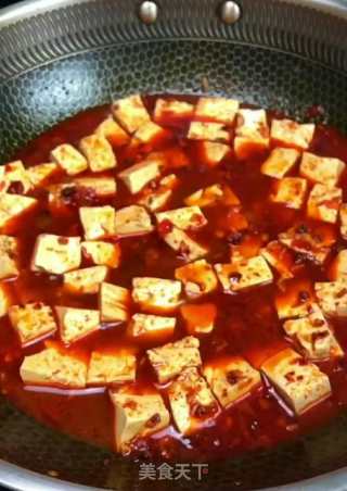 家常麻婆豆腐的做法步骤：2