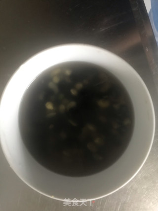 黑黄豆小米米糊的做法步骤：4