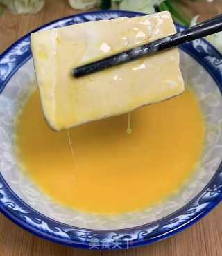 家常香煎豆腐的做法步骤：2