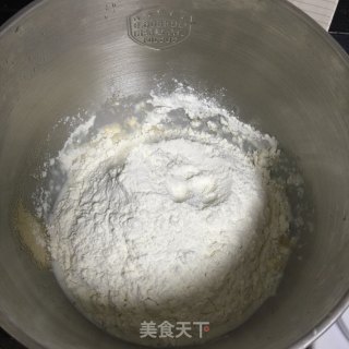 水果芝士面包的做法步骤：2