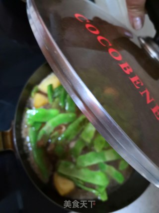 肉土豆炖豆角的做法步骤：6
