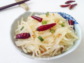 酸辣土豆丝的做法步骤：8